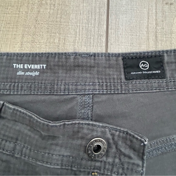 AG Jeans Adriano Goldschmied The Everett houndstooth print pants 36x32 - Picture 2 of 7